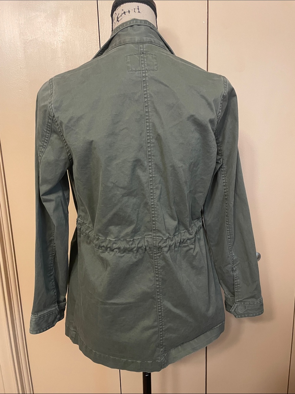 Universal Thread Olive Utility Jacket with Front Pockets - Picture 4 of 10